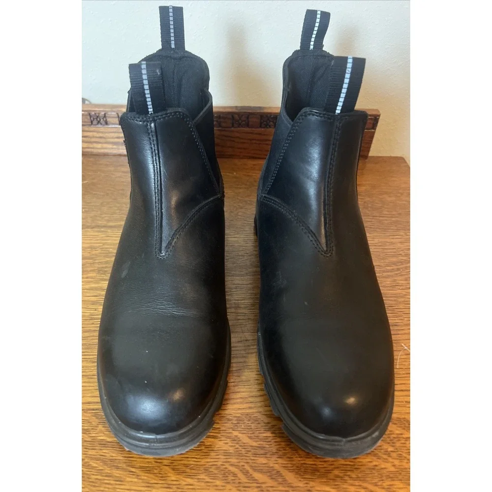 Wolverine Waterproof Leather Chelsea Work Boots Men's 12M Slip Oil Resistant